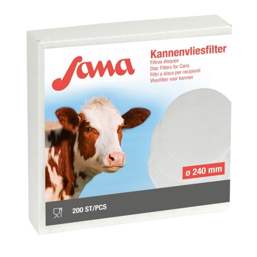 Sana-Kannenvliesfilter Ø 240mm(200 St.)